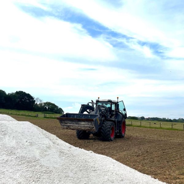 lime tractor